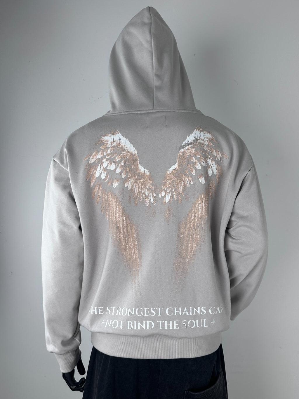 Inner Peace ‘Soul’ Pullover Hoodie (Cement)
