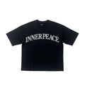Inner Peace 'Peace Every Where' Oversized Rhinestone T-Shirt (Black)